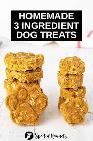 3 ingredient dog treats