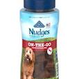 nudges dog treats