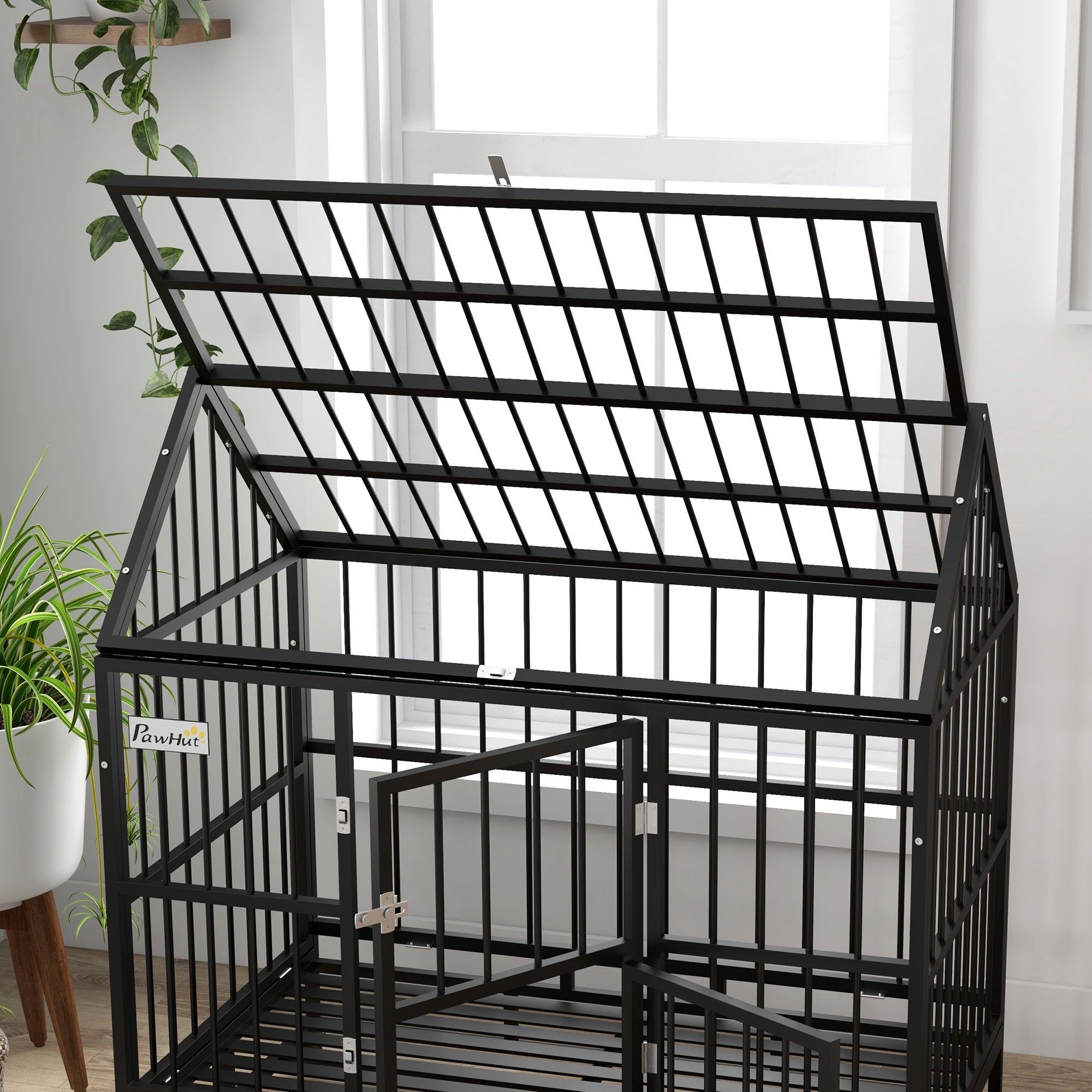heavy duty dog crate