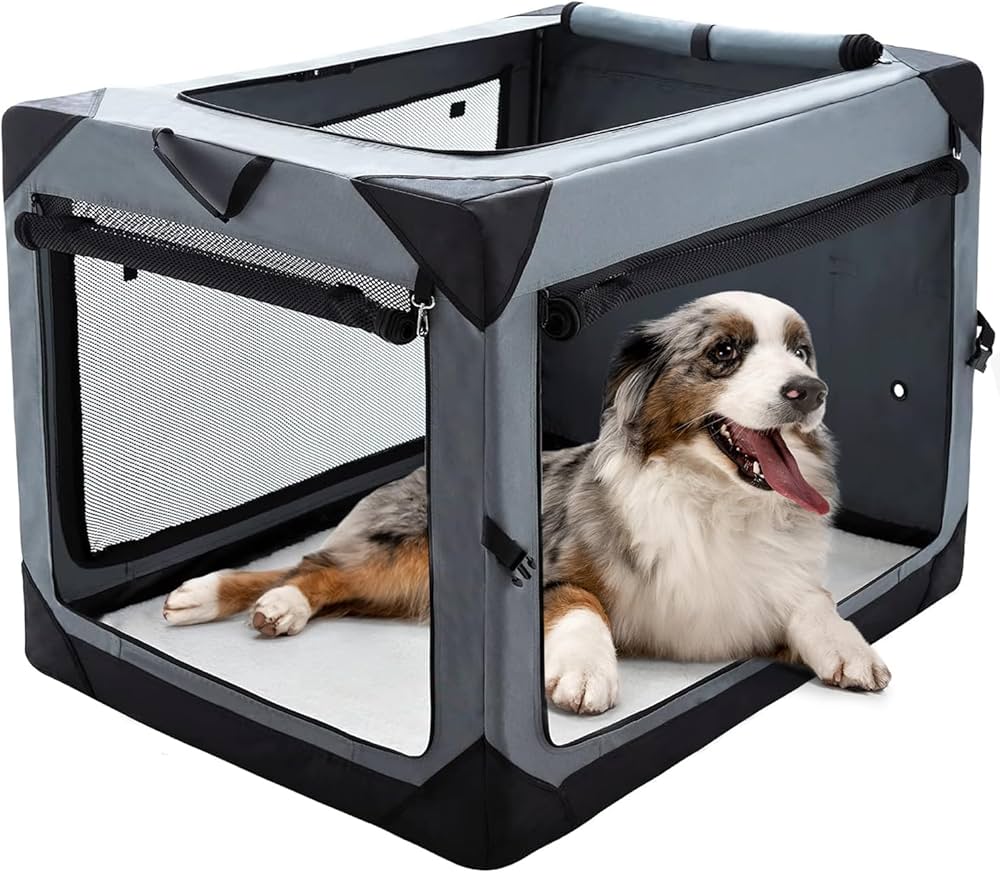 collapsible dog crate