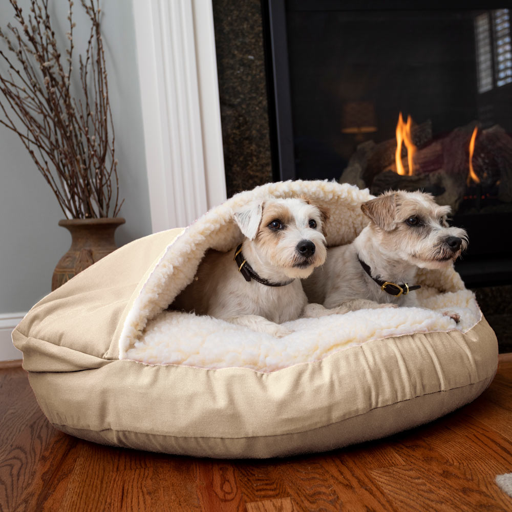 dog cave bed