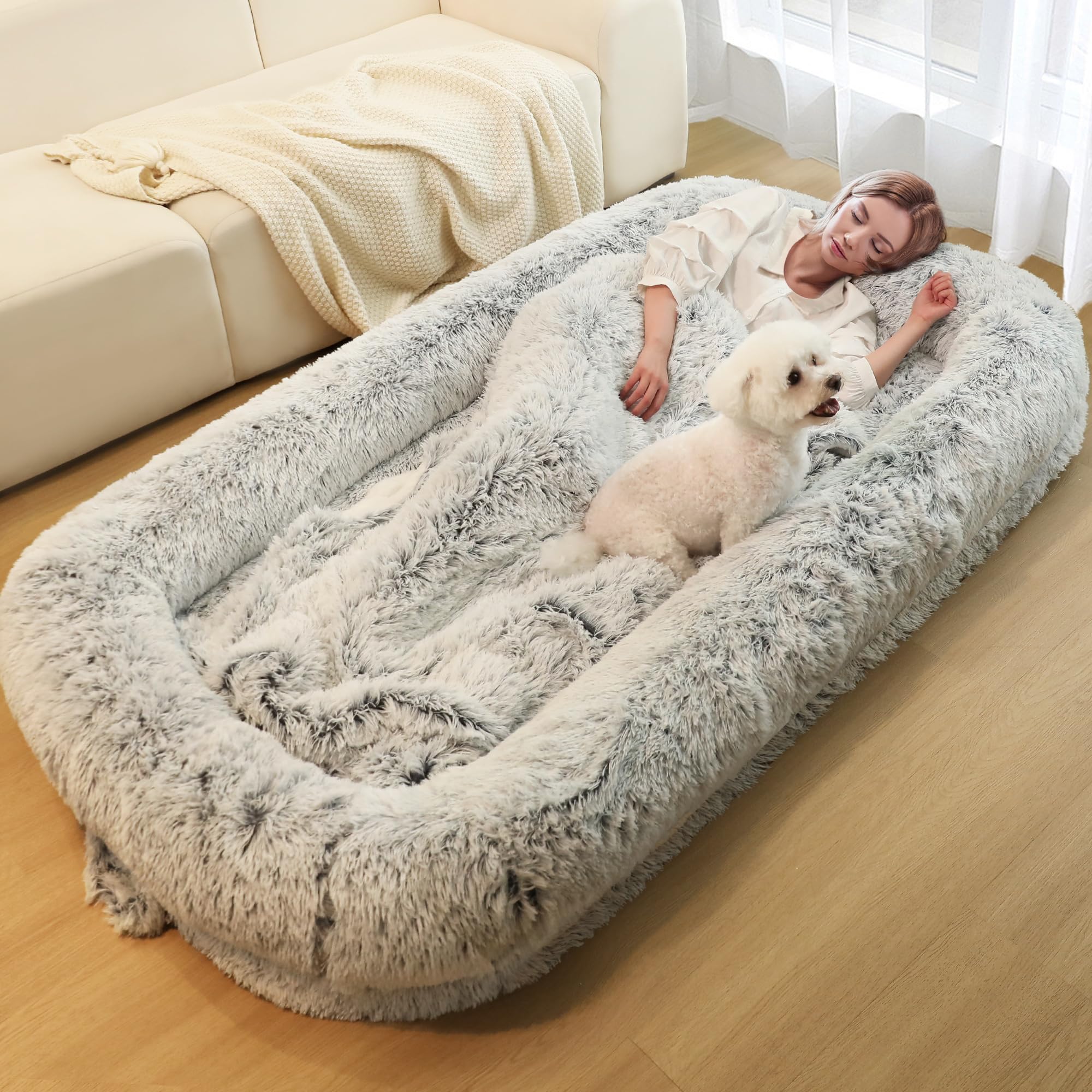 human dog bed