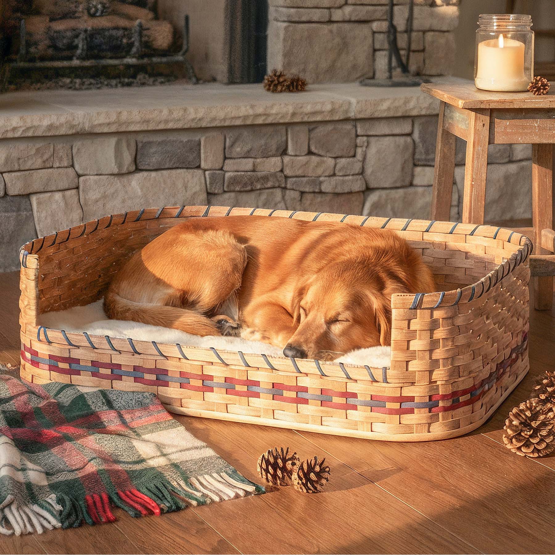 large dog bed