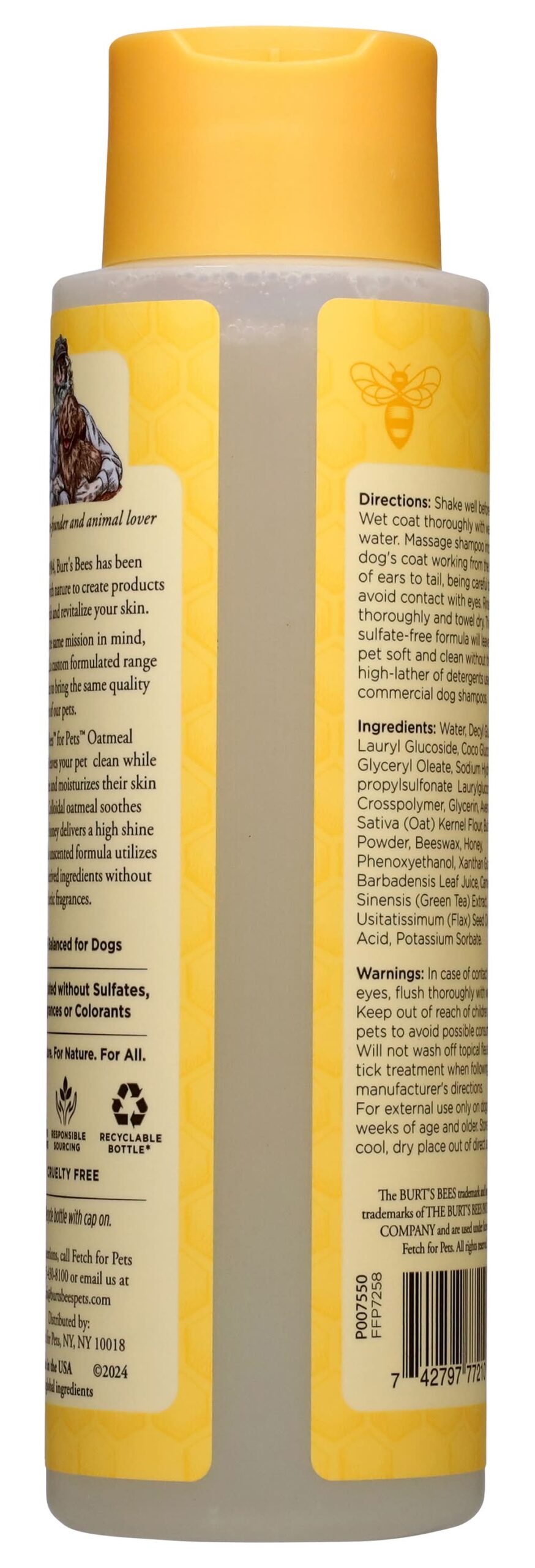 burt's bees dog shampoo