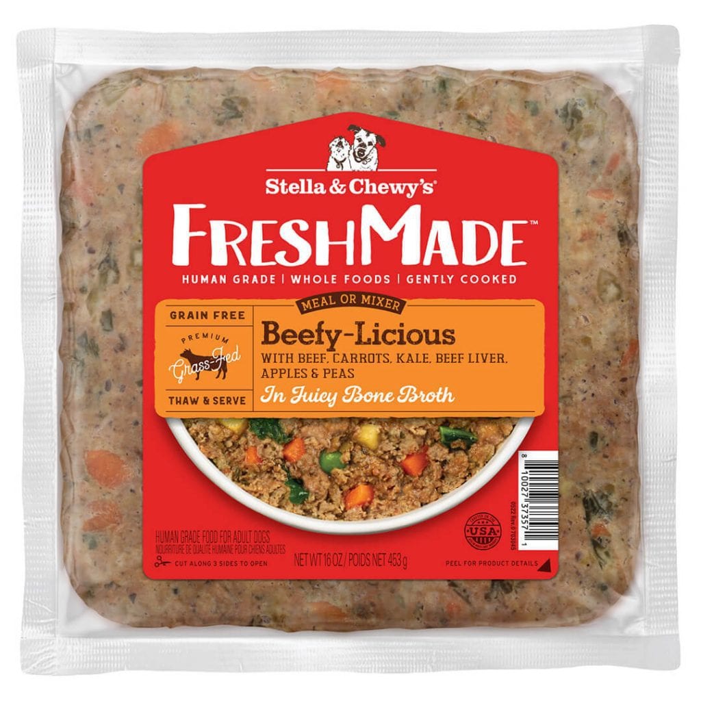 frozen dog food