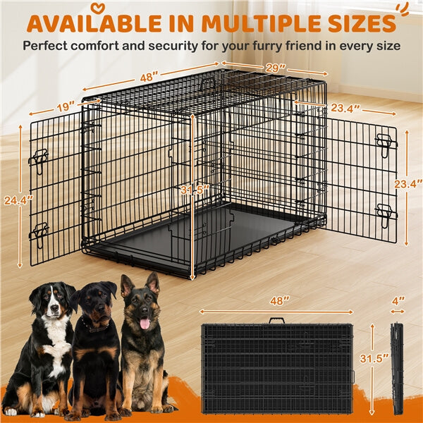 metal dog crate