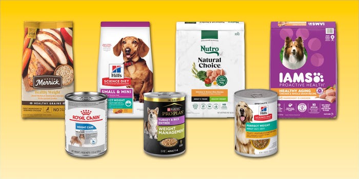 low calorie dog food